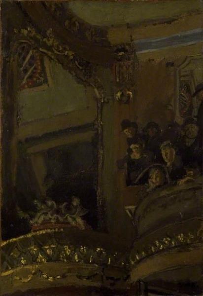 The Old Bedford Music Hall by Walter Richard Sickert
