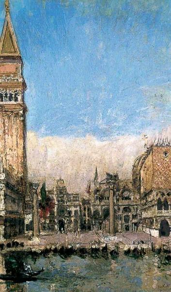 The Piazzetta, Venice by Walter Richard Sickert
