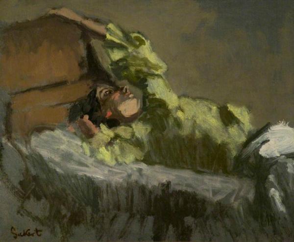 The Yellow Sleeve by Walter Richard Sickert