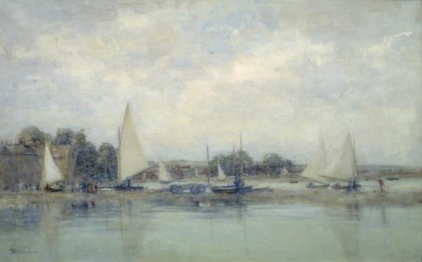 High Tide, Blakeney by Walter Russell