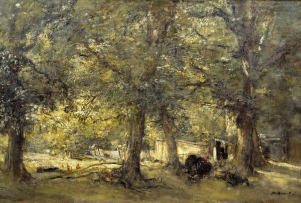 The Farmyard by Walter Russell