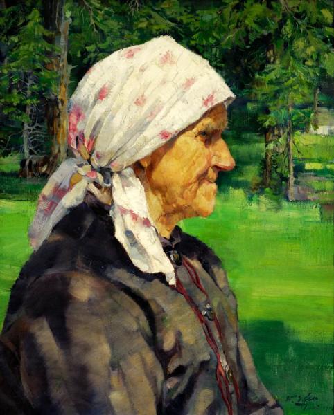Tyrolean Woman, 1916 by Walter Ufer