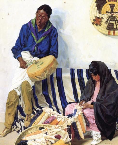 Walter Ufer The Corn Maiden