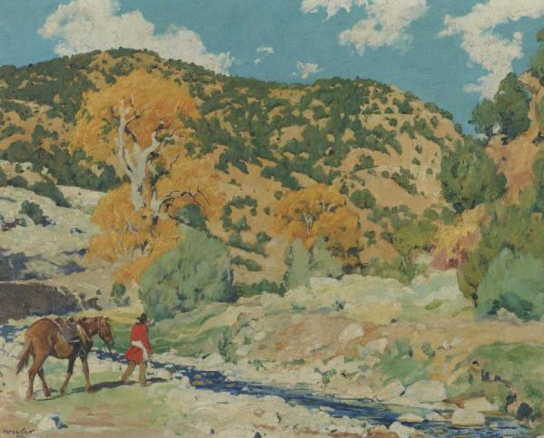 To Water by Walter Ufer