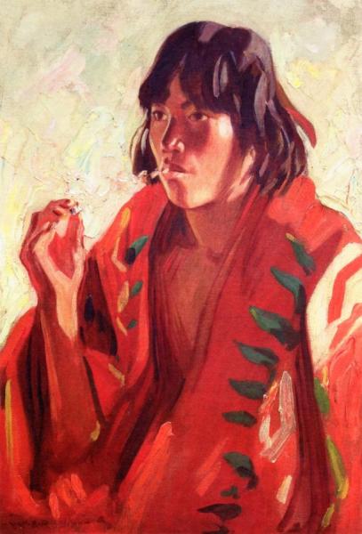 Pueblo Indian by Warren E. Rollins