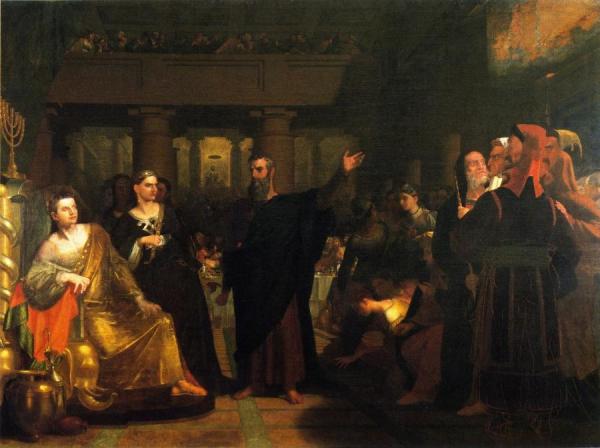 Belshazzar's Feast by Washington Allston Oil Painting Reproductions