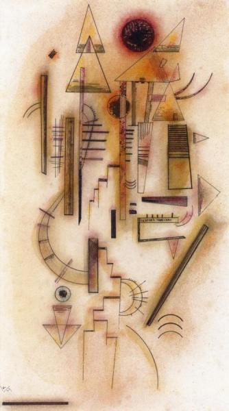 Ascent by Wassily Kandinsky Oil Painting Reproductions