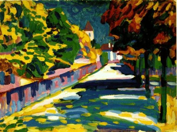 Autumn In Bavaria by Wassily Kandinsky