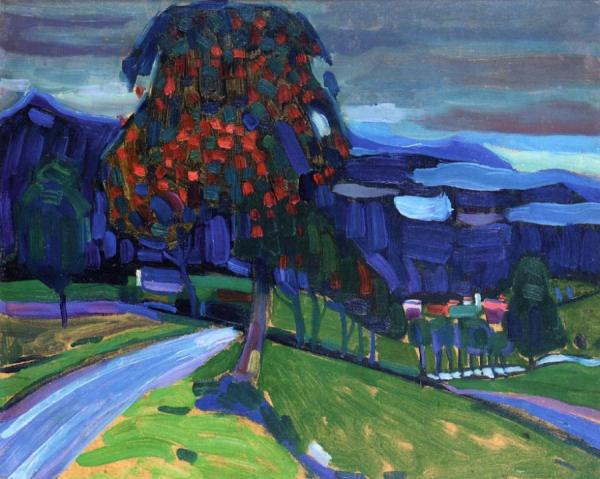Autumn Near Murnau by Wassily Kandinsky