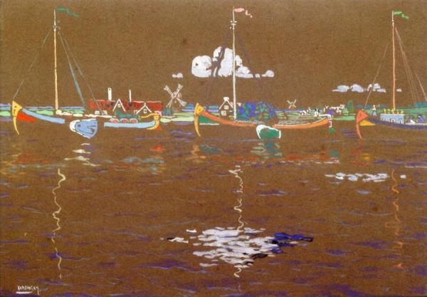 Boats by Wassily Kandinsky
