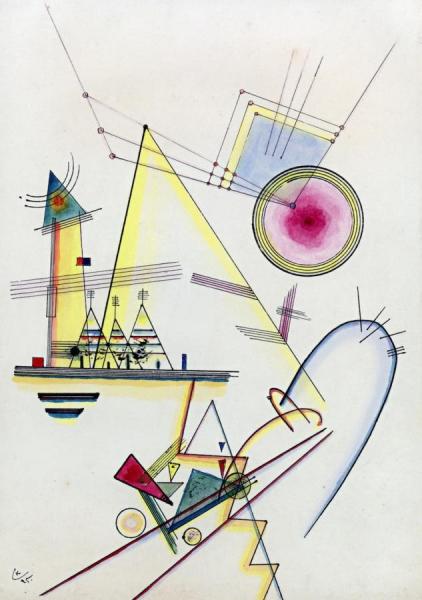 Delicate Soul by Wassily Kandinsky