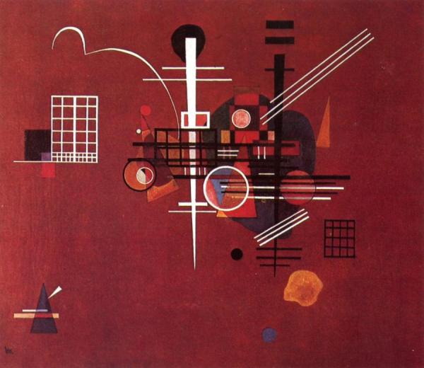 Dull Red by Wassily Kandinsky
