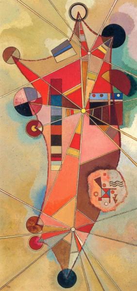 Fixed Points by Wassily Kandinsky
