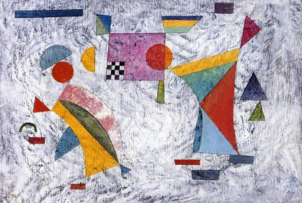 Flighty by Wassily Kandinsky