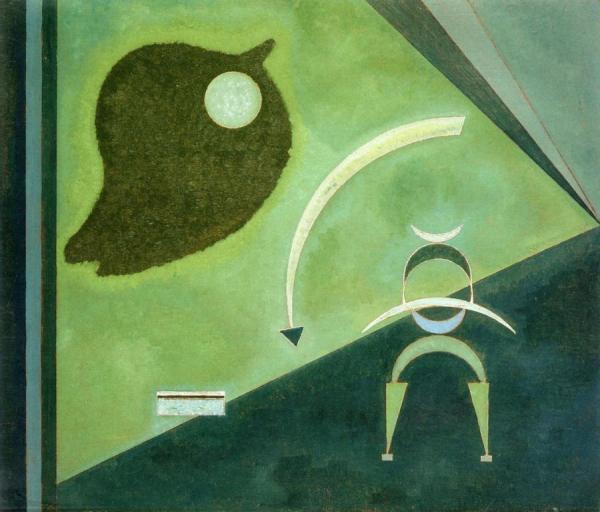Green by Wassily Kandinsky