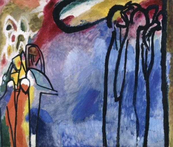 Improvisation 19 by Wassily Kandinsky