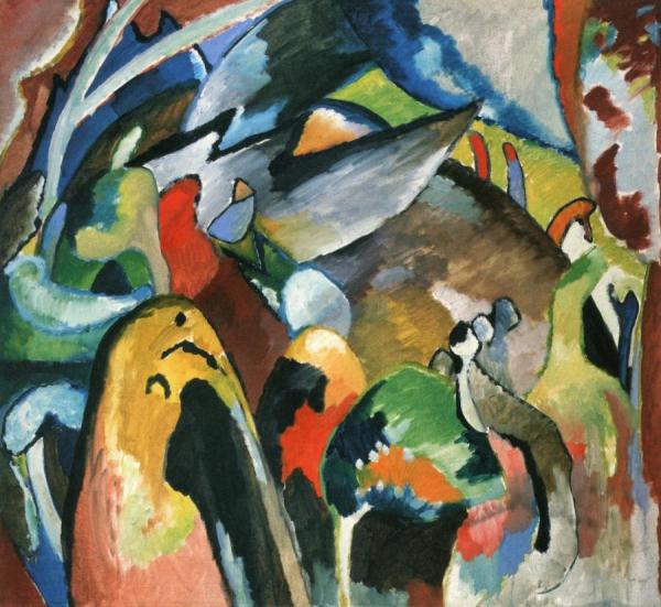 Improvisation 19a by Wassily Kandinsky