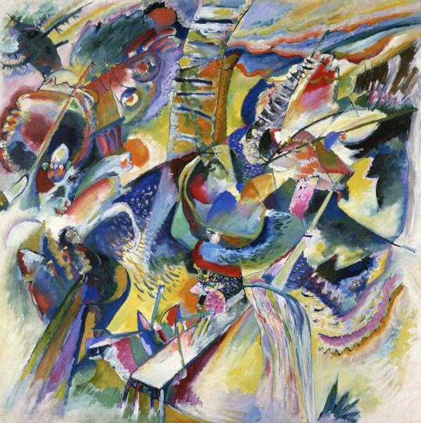 Improvisation Gorge by Wassily Kandinsky