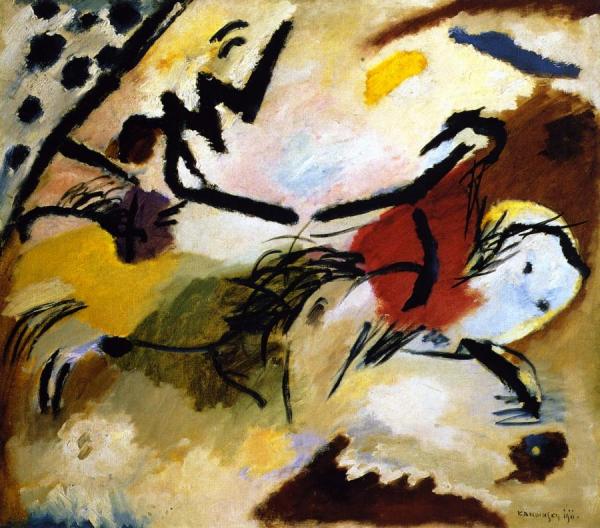 Improvisation No. 20 by Wassily Kandinsky