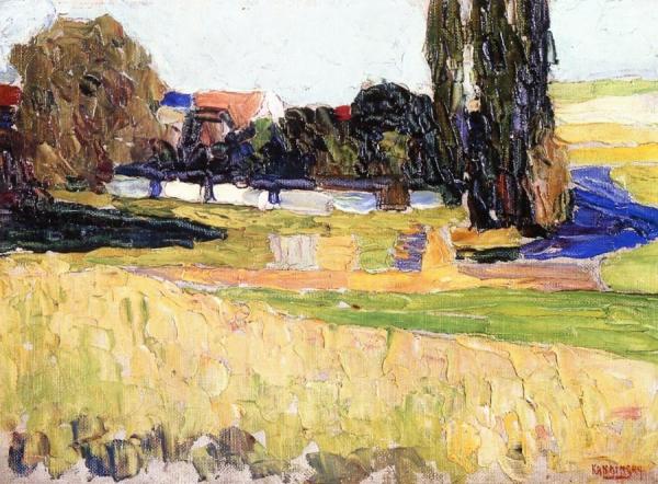 Kallmunz - Sunset by Wassily Kandinsky