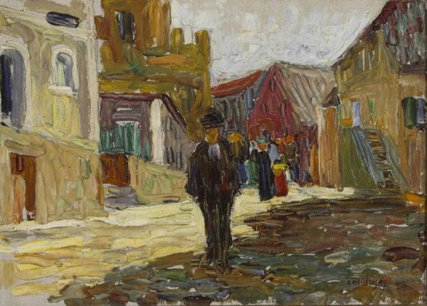 Kallmunz - Vilsgasse Ii, 1903 by Wassily Kandinsky