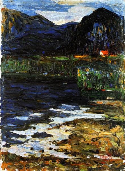 Kochel - Schlehdorf by Wassily Kandinsky