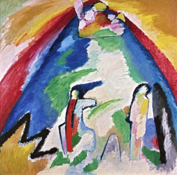Mountain by Wassily Kandinsky