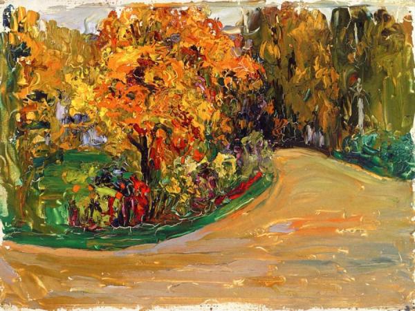 Park In Autumn by Wassily Kandinsky
