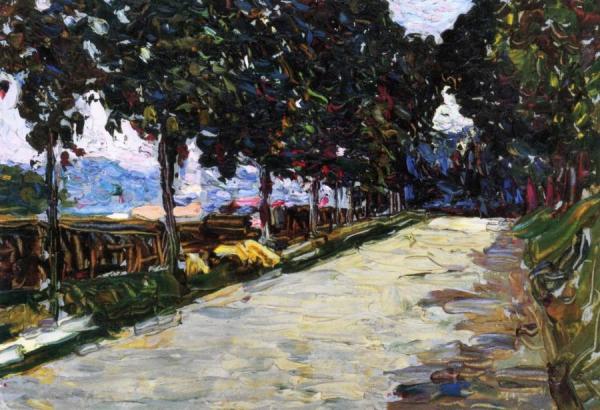Park In St. Cloud by Wassily Kandinsky