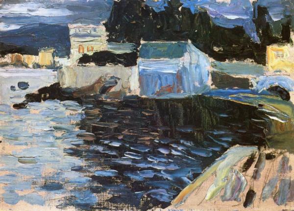 Sestri - Evening by Wassily Kandinsky
