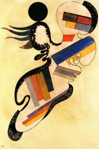 Solitaire 54 by Wassily Kandinsky