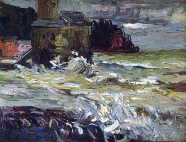 Stormy Day by Wassily Kandinsky