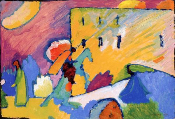 Study For Improvisation 3 by Wassily Kandinsky