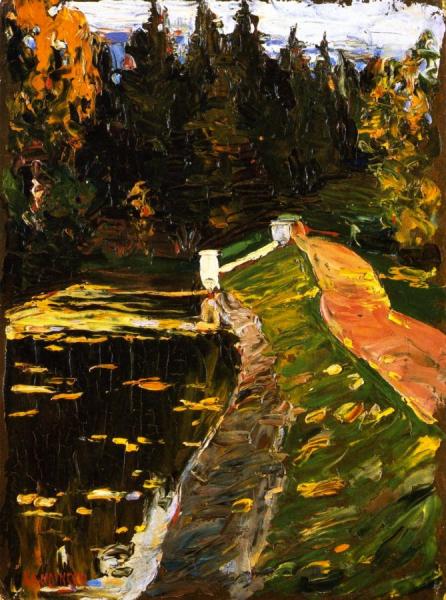 Study For 'sluice' by Wassily Kandinsky