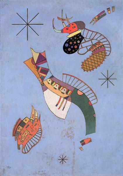 Three Stars by Wassily Kandinsky
