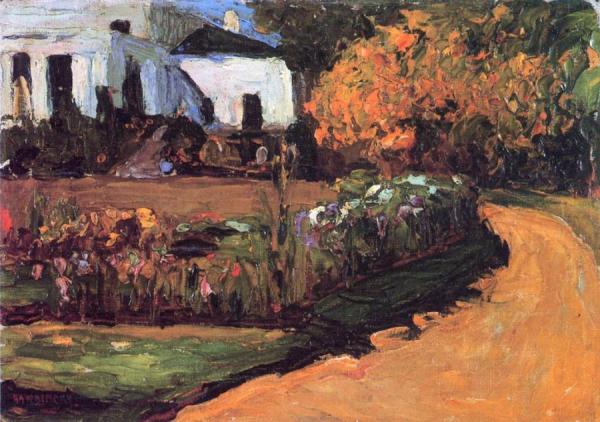 Vasilevskoë - Autumn by Wassily Kandinsky Oil Painting Reproductions