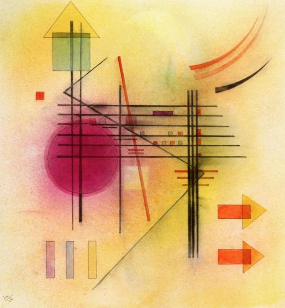 Vibrant by Wassily Kandinsky