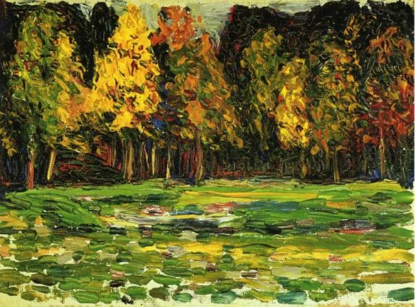 Waldrand by Wassily Kandinsky