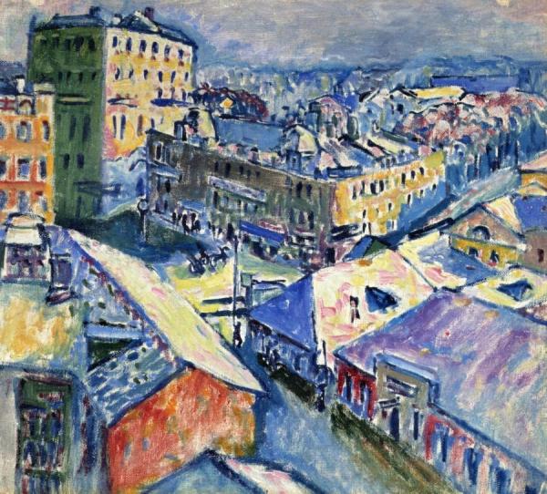 Zugovskaya Square by Wassily Kandinsky
