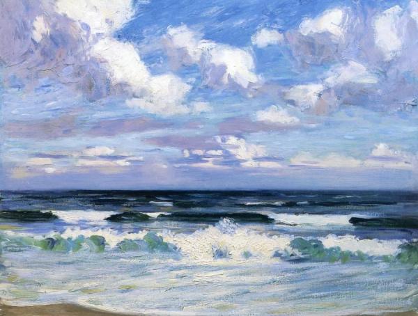Kennack Sands, Cornwall, England by Wilfred Gabriel De Glehn Oil Painting Reproductions