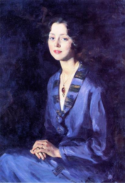 Louise Rogers, Later Mrs. Groucher, On Her Engagement by Wilfred Gabriel De Glehn