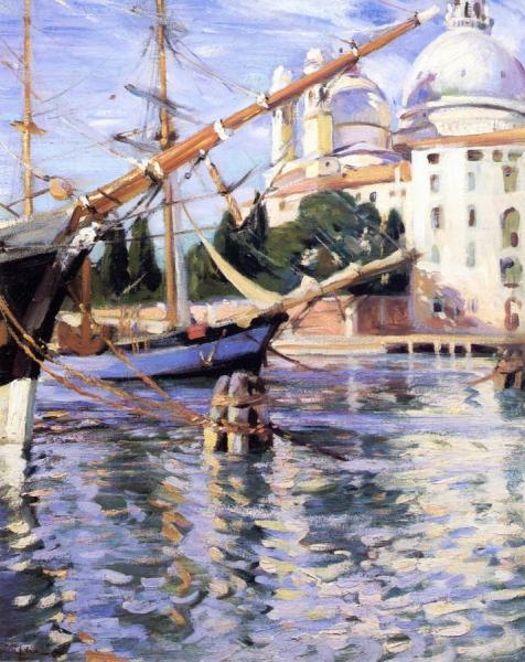On The Canals, Venice, Italy by Wilfred Gabriel De Glehn