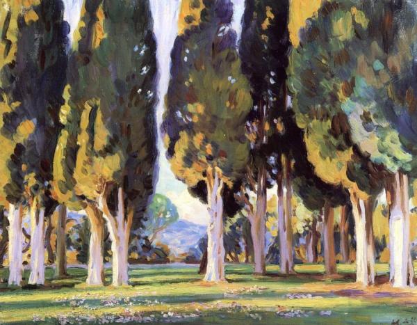St. Cassien, Cannes, France by Wilfred Gabriel De Glehn