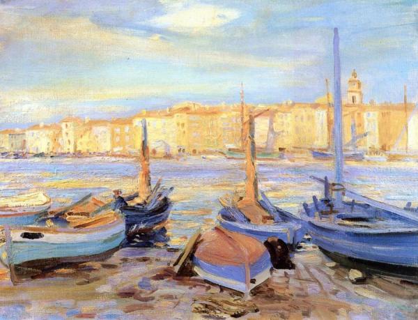 St. Tropez, France by Wilfred Gabriel De Glehn