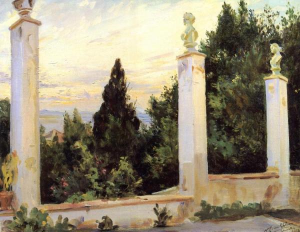 Sunset, Grenada, Spain by Wilfred Gabriel De Glehn