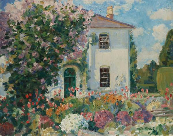 Wilfred Gabriel De Glehn The Artist's Home