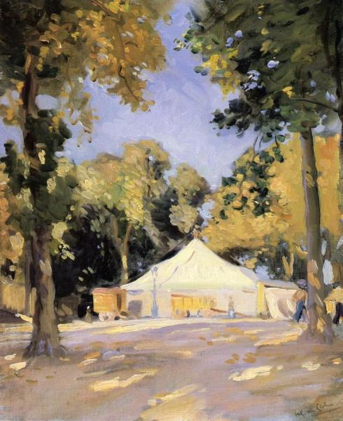 The Big Top by Wilfred Gabriel De Glehn