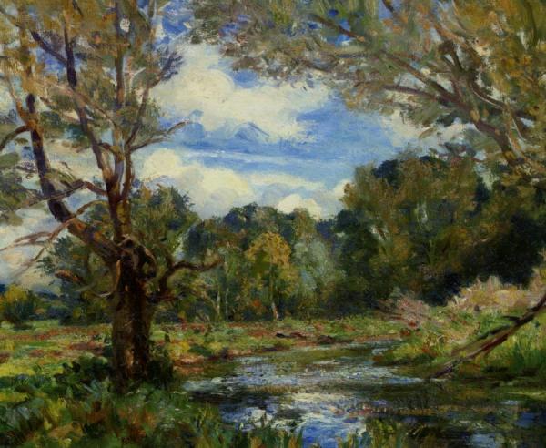 The Ebble Stratford by Wilfred Gabriel De Glehn