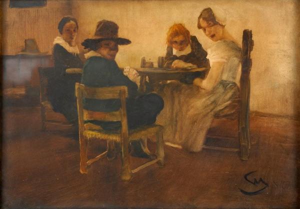 The Card Game by Wilhelm Schreuer