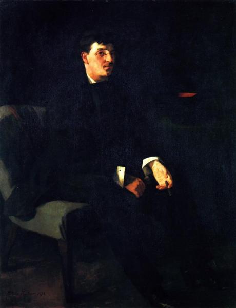Carl Schuch by Wilhelm Trübner
